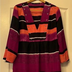 100% polyester Ivanka Trump top/dress - L/XL